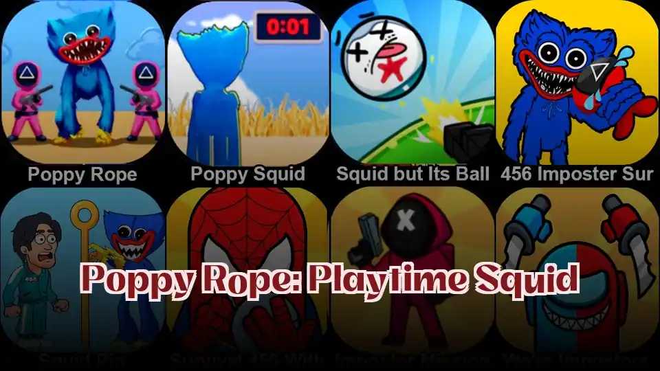 Poppy Rope: Playtime Squid