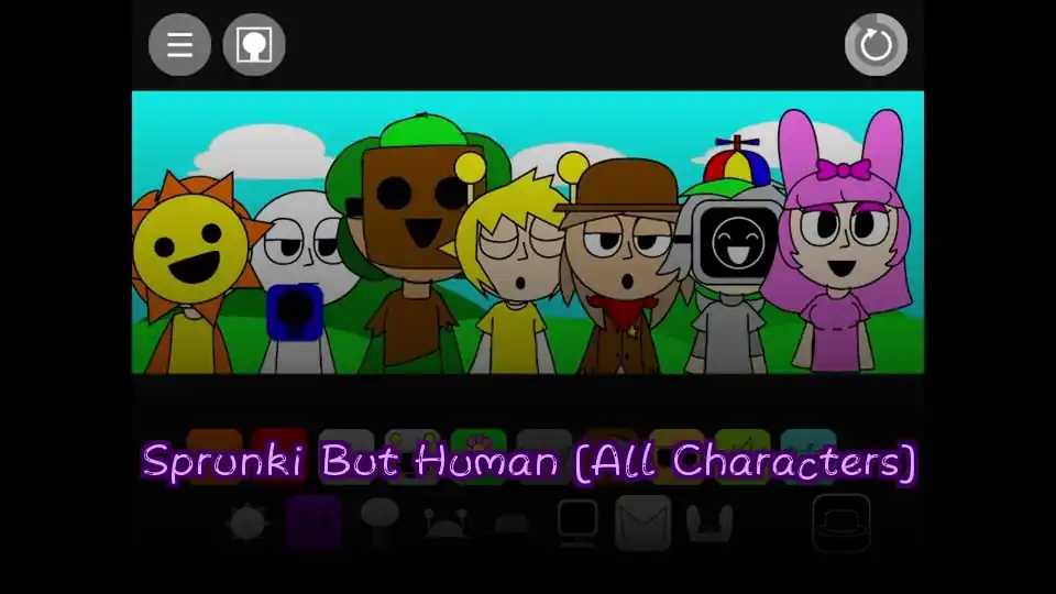 Sprunki But Human [All Characters]