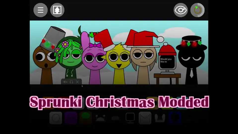 Sprunki Christmas Modded