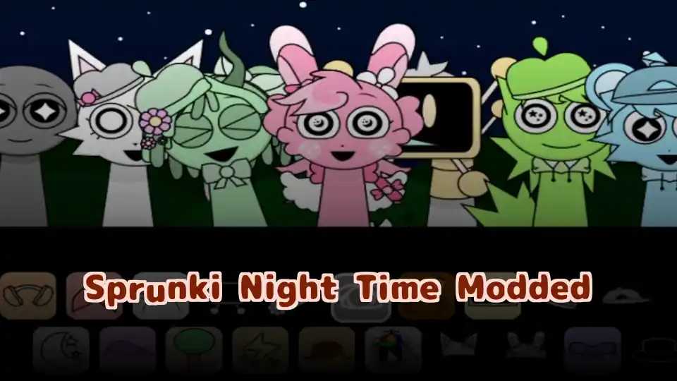 Sprunki Night Time Modded