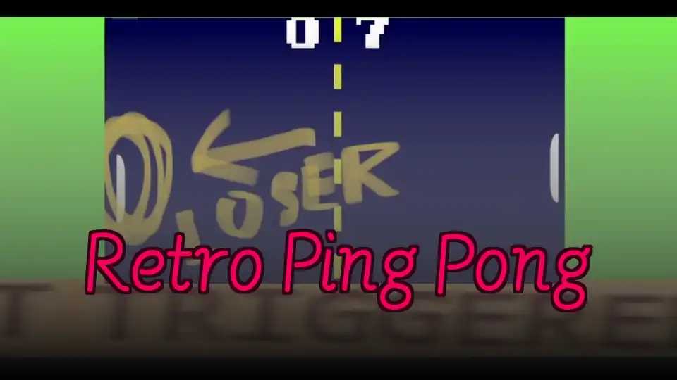 Retro Ping Pong