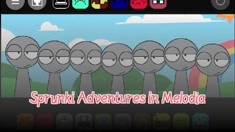 Sprunki Adventures in Melodia