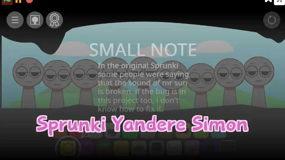 Sprunki Yandere Simon