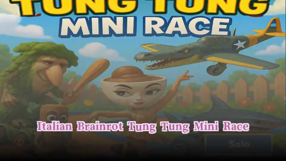 Italian Brainrot Tung Tung Mini Race