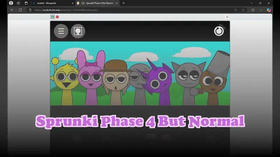 Sprunki Phase 4 But Normal