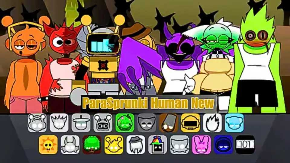 ParaSprunki New Human