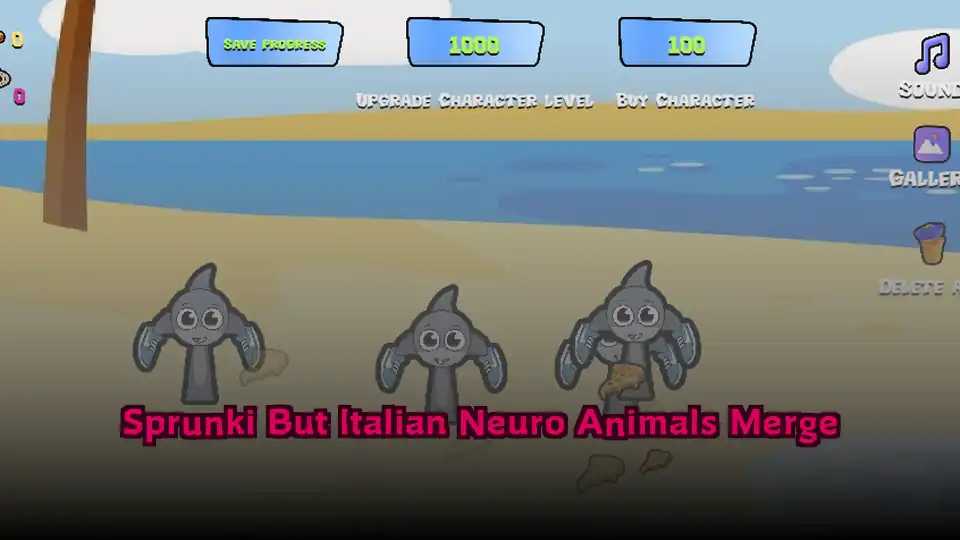 Sprunki But Italian Neuro Animals Merge