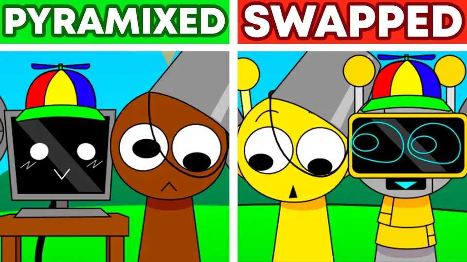 Sprunki Pyramixed Swapped