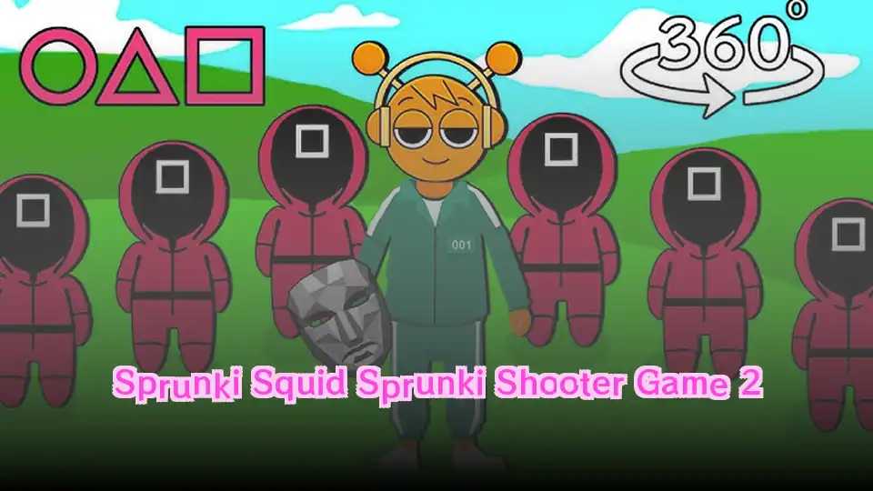Sprunki Squid Sprunki Shooter Game 2