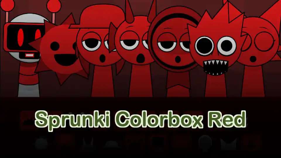 Sprunki Colorbox Red
