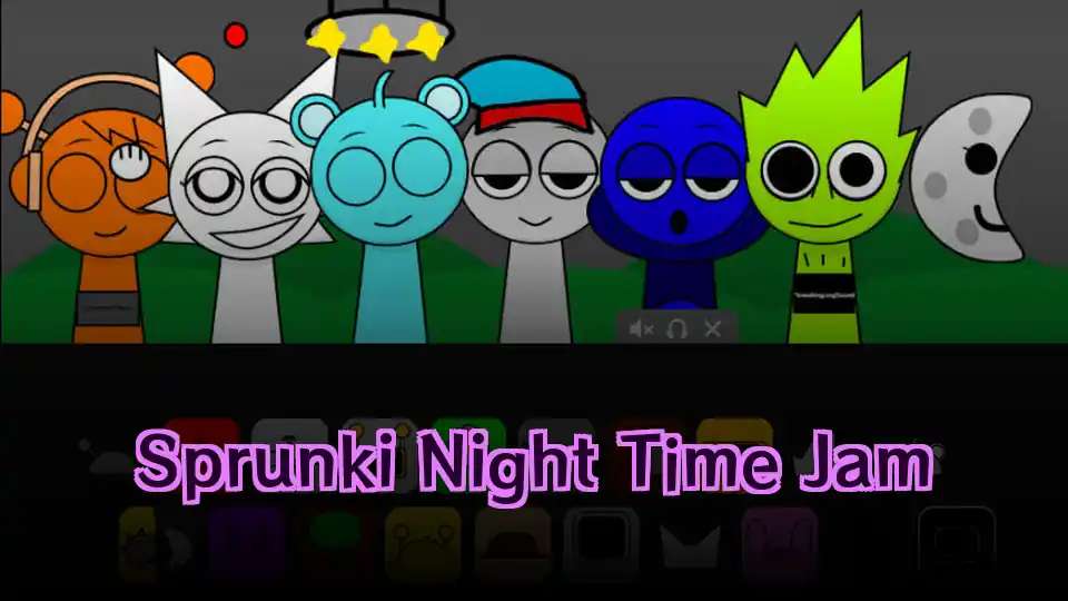 Sprunki Night Time Jam