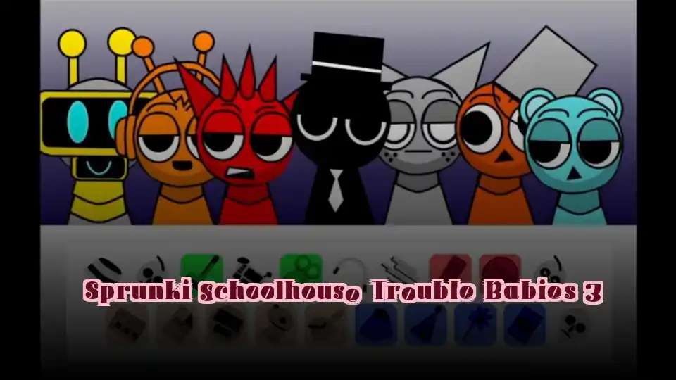 Sprunki Schoolhouse Trouble Babies 3