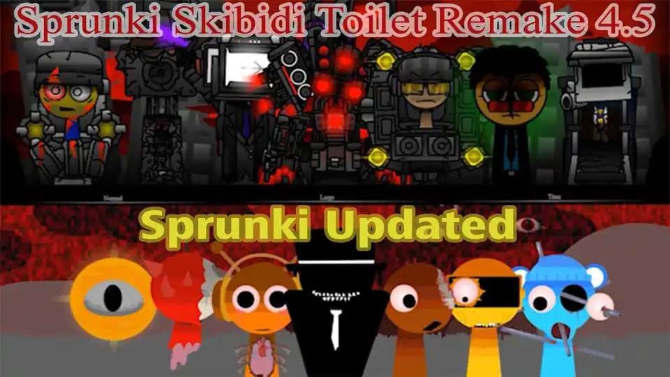 Sprunki Skibidi Toilet Remake 4.5