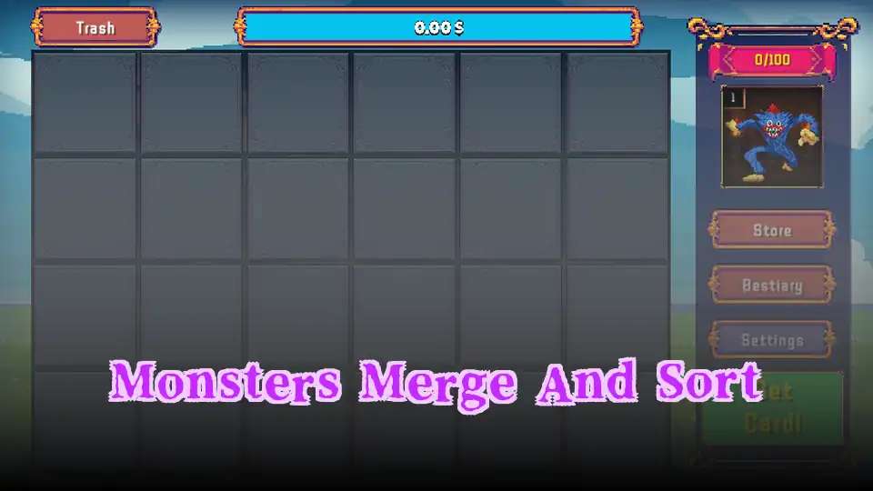Monsters Merge And Sort
