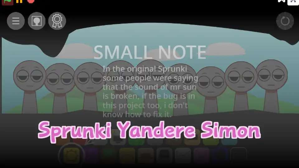 Sprunki Yandere Simon