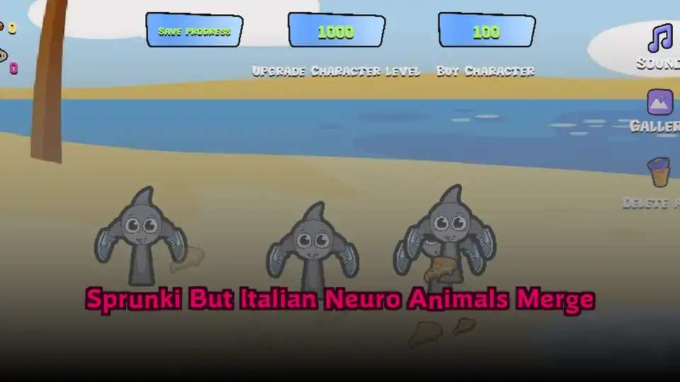 Sprunki But Italian Neuro Animals Merge