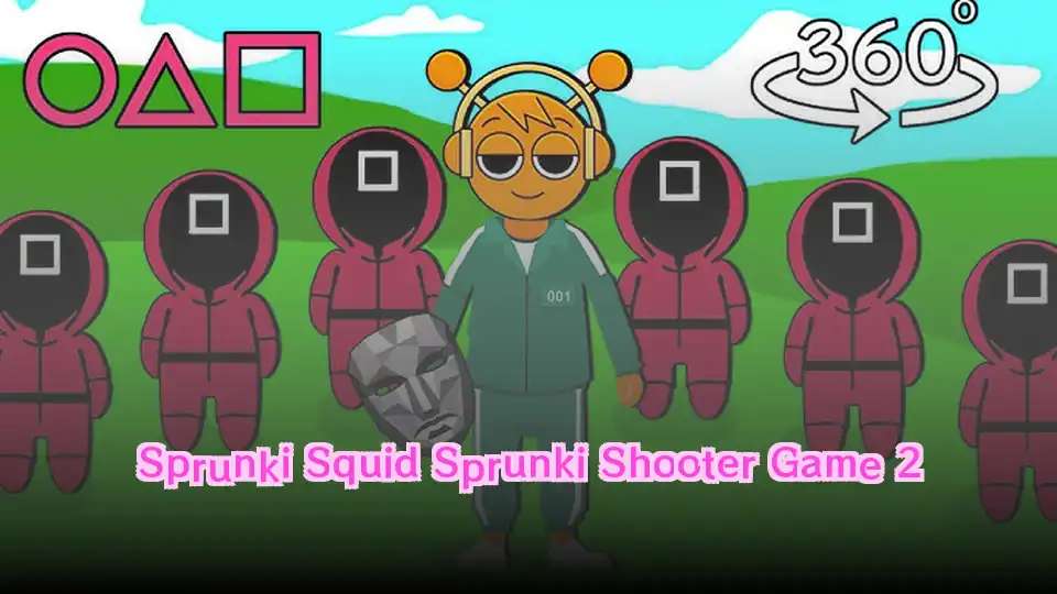 Sprunki Squid Sprunki Shooter Game 2