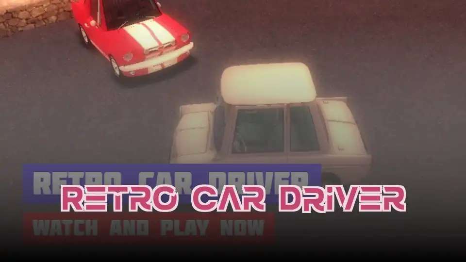 Retro Car Driver