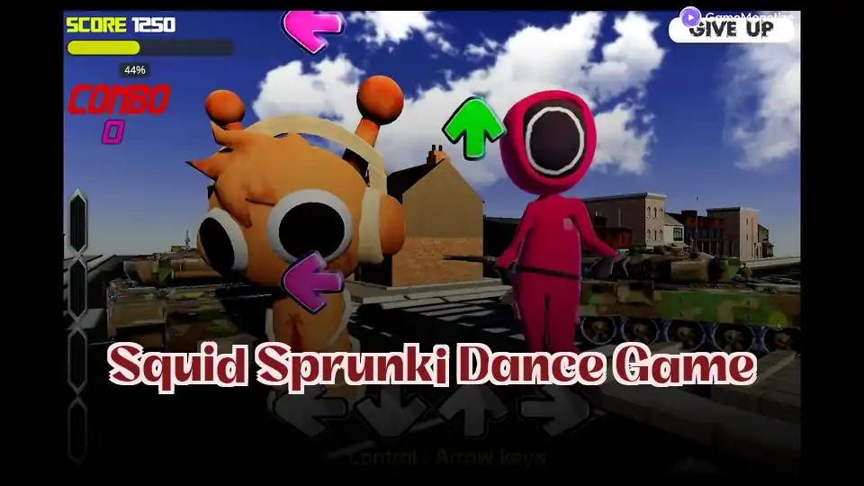 Squid Sprunki Dance Game