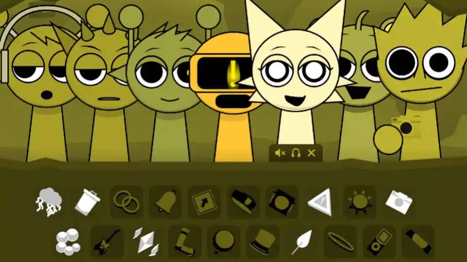 Sprunki Yellow Colorbox