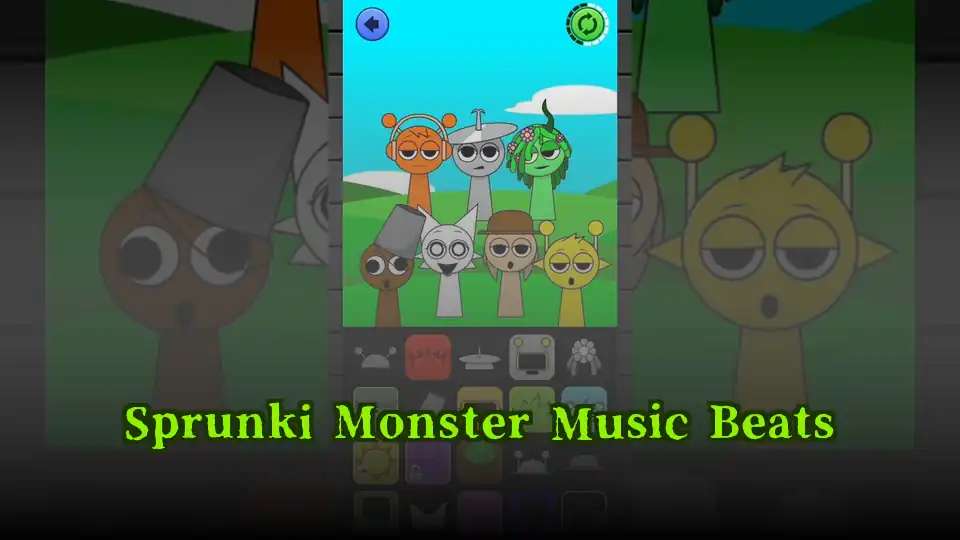Sprunki Monster Music Beats