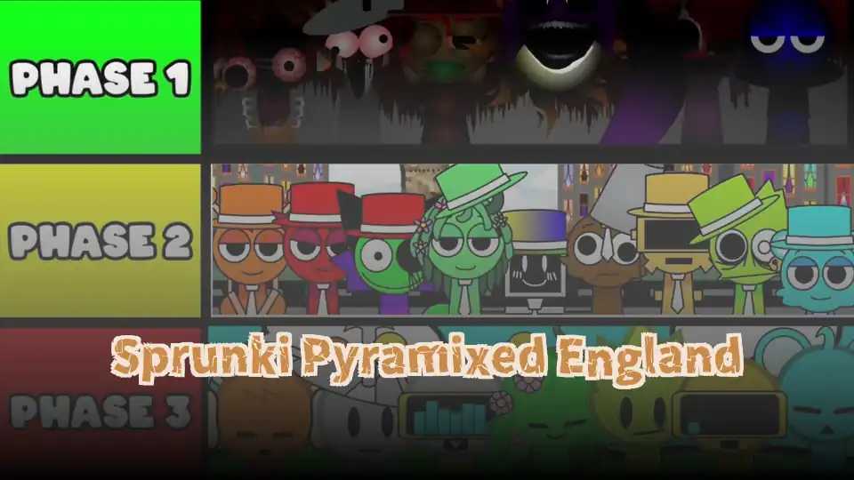 Sprunki Pyramixed England