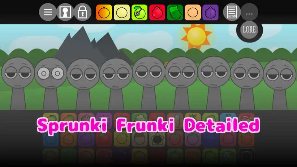 Sprunki Frunki Detailed